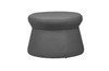 ALLUX stool medium - Stamskin (grey taupe)