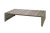 YUYUP Coffee Table - Powder-coated aluminum (taupe)