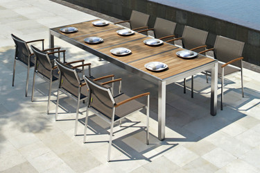 Mamagreen Natun Steel Dining Set 