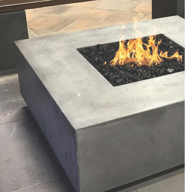 Tavola II Fire Table (pewter)