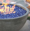 Moderno I Fire Pit (glass-fiber reinforced cement in pewter with optional fire glass)