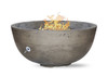 Moderno I Fire Pit (glass-fiber reinforced cement in pewter)