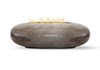 Pebble Fire Pit (glass-fiber reinforced cement in pewter)