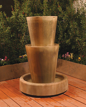 Bi-Level Jug Fountain (sierra finish)