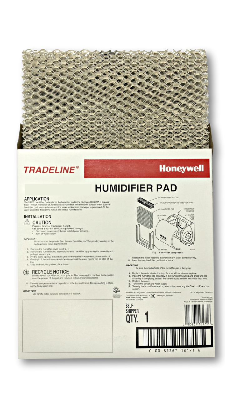 Honeywell hc22a1007 humidifier pad Clearance