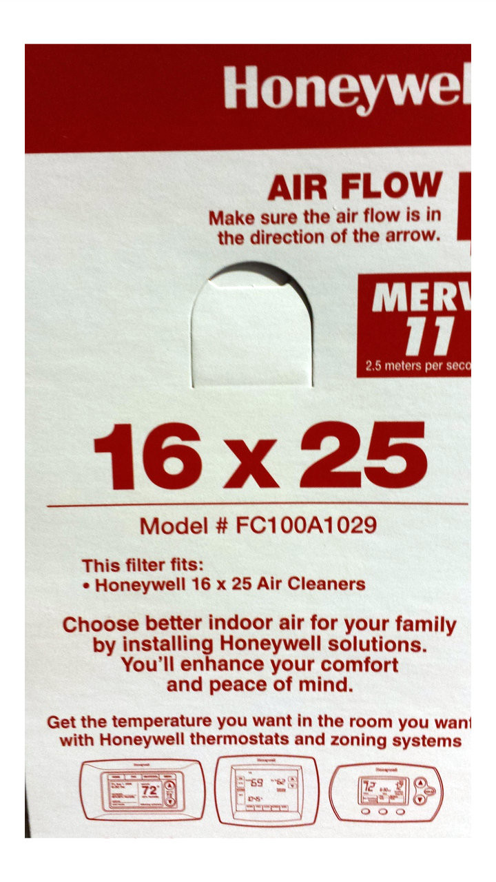 Honeywell FC100A1052 20x12.5x4 MERV 11 High Efficiency Media Air Filter 