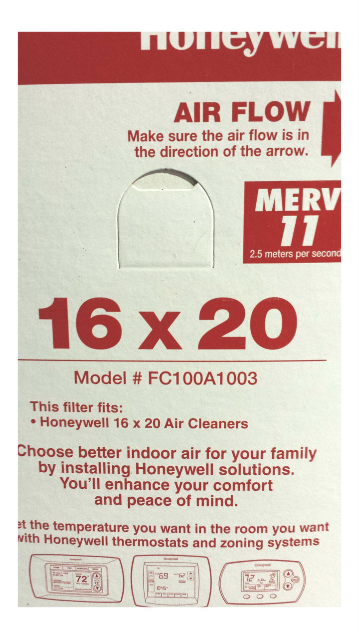 FC100A1003 16X20 Air Filter (5 Pack)