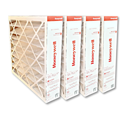 Honeywell FC100A1037 20x25 MERV11 pleated media air filter for use with heat pump, furnace or air conditioner.