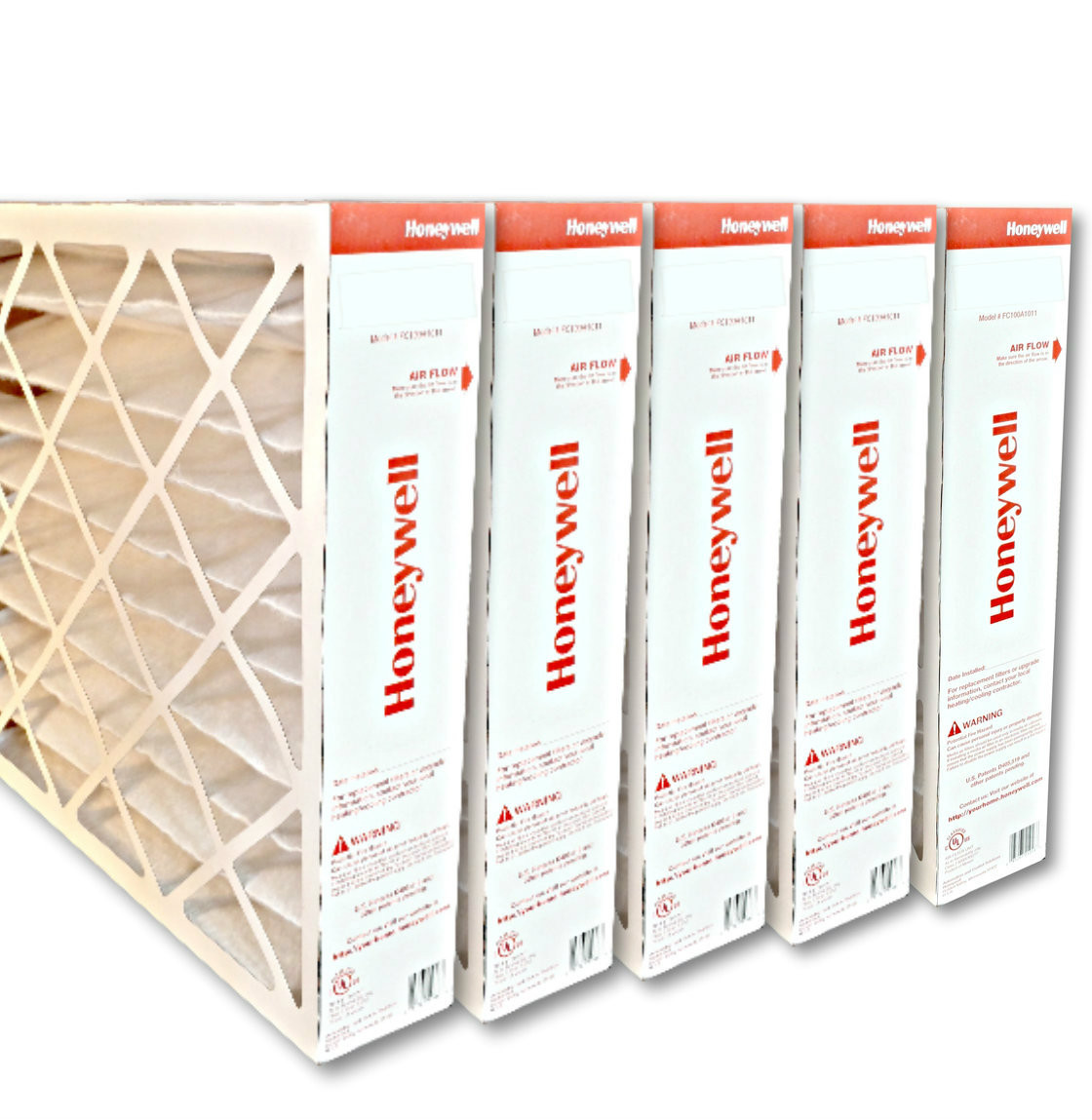 Honeywell FC100A1037 20X25 MERV 11 Media Air Filter - Multi 5 Pack