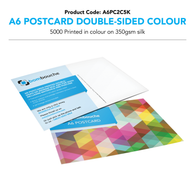 A6 Postcard Double-Sided Colour (Generic) x 5000
