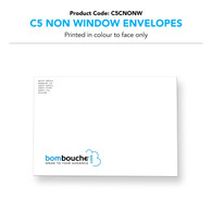 C5 Non Window Envelopes Printed in colour (Priced per 1000)