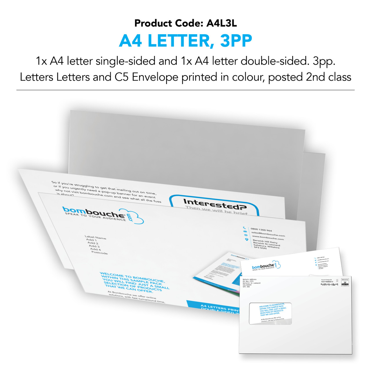 1 x A4 Letters SingleSided and 1 x A4 Letters doubleSided, 3pp