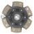 6 Puck Sprung Competition Clutch Disc for Honda D series D15 D16 D17 Civic SOHC