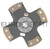 4 Puck Solid Competition Clutch Disc for Honda D series D15 D16 D17 Civic SOHC