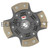Competition Clutch 4 Puck Sprung Disc for Mazda RX7 w/ 13B Turbo II spline transmission
