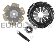 Honda Acura K20 K24 Stage 4 Clutch Kit 6 Pad Solid Disc Competition Clutch 