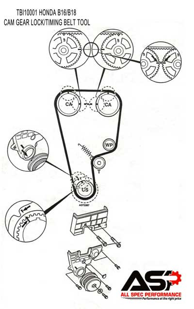 Belt Diagram 2002 Honda Civic Timing Marks 5sfe Timing Belt