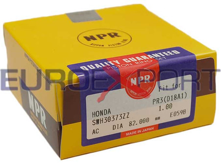 Honda B16 B17 B18 82mm NPR Piston Ring Set SWH30373ZZ E059B