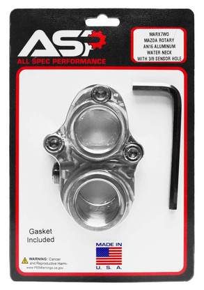 3/8" Sensor Hole Water Neck Thermostat Housing for Mazda Rotary
