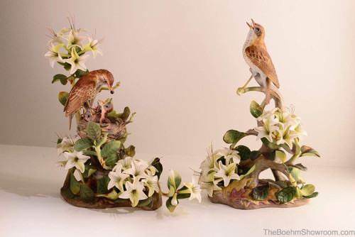 Boehm Wood Thrushes Hallmark 485