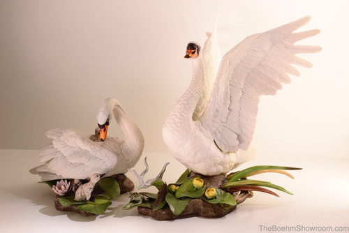 Boehm Mute Swans Hallmark 400-14