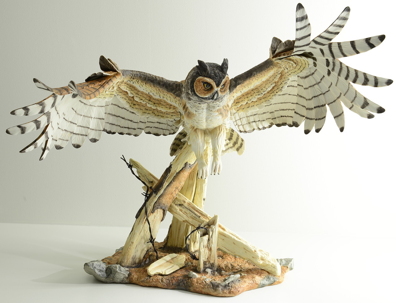 great horned owl plush