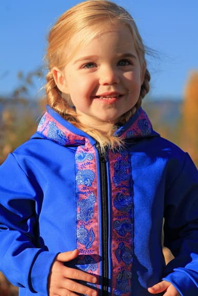 woodland blue jacket