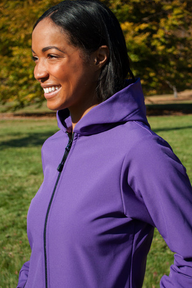 denali jacket purple