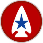 STICKER US ARMY WWII - Combat Development CommandP