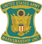 STICKER US ARMY UNIT USA Marksmanship Unit