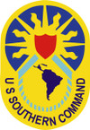 STICKER US ARMY UNIT United States Southern Command
