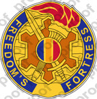 STICKER US ARMY UNIT Training and Doctrine Command