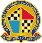 STICKER US ARMY UNIT Military Entrance Processing Command