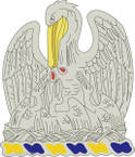 STICKER US ARMY UNIT Louisiana - Army National Guard