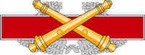 STICKER US ARMY UNIT Combat Artillery Badge