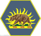 STICKER US ARMY UNIT California Army National Guard