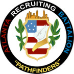 STICKER US ARMY UNIT Atlanta Recruiting Battalion