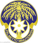 STICKER US ARMY UNIT ARNG - South Carolina