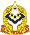 STICKER US ARMY UNIT Arkansas ARNG