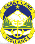 STICKER US ARMY UNIT ALASKA ANG