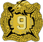 STICKER US ARMY UNIT 9th Infantry Regiment