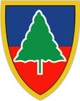 STICKER US ARMY UNIT 91ST INFANTRY DIV SHIELD B COL