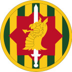 STICKER US ARMY UNIT 89th Military Police Brigade SHIELD