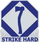 STICKER US ARMY UNIT 84TH DIVISION CREST