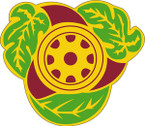 STICKER US ARMY UNIT 818th Transportation Battalion CREST