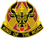 STICKER US ARMY UNIT 812nd Transportation Battalion CREST
