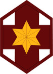 STICKER US ARMY UNIT 804th Medical Brigade SHIELD