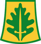 STICKER US ARMY UNIT 800th MP Battalion Shield