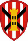 STICKER US ARMY UNIT 7th Engineer Brigade Shield