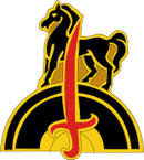 STICKER US ARMY UNIT 791st Transportation Battalion CREST